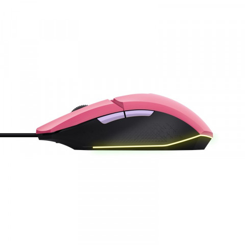 Mysz gamingowa TRUST FELOX GAMING GXT109P Różowa (25068) - Galeria zdjęcie 2