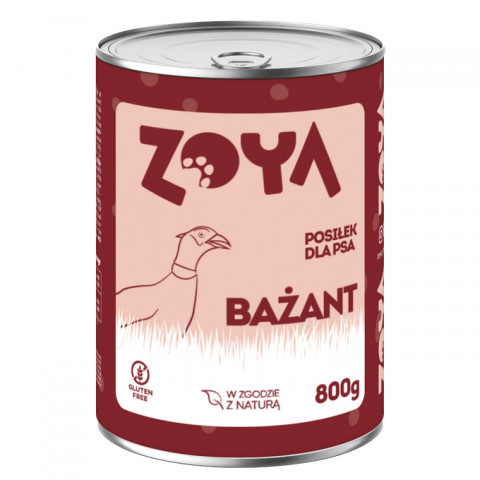 ZOYA Bażant - mokra karma dla psa - 800g - Galeria zdjęcie 1