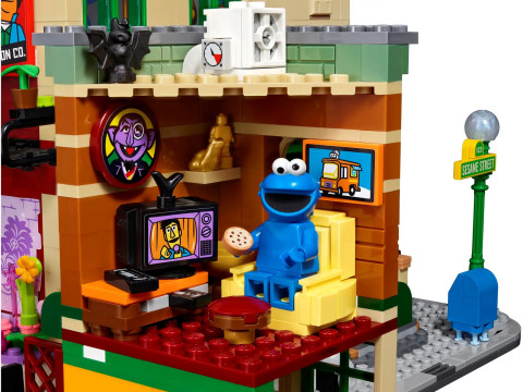 LEGO Ideas 21324 123 Ulica Sezamkowa - Galeria zdjęcie 6