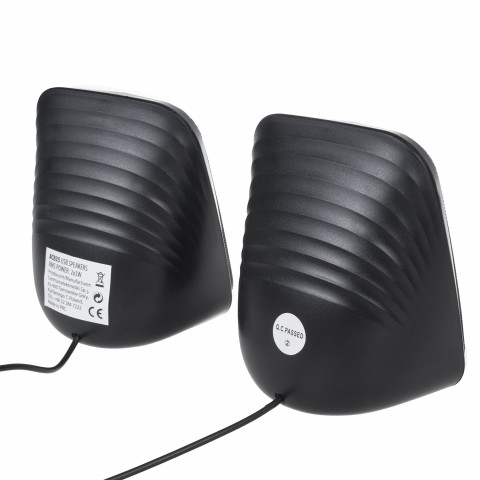 AUDIOCORE GŁOŚNIKI KOMPUTEROWE 6W USB LED AC835 - Galeria zdjęcie 4