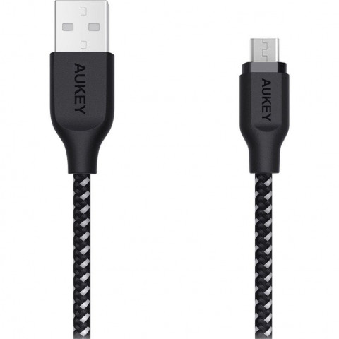 AUKEY KABEL USB-A - MICROUSB 2.0, QC 12W, 2M - Galeria zdjęcie 2
