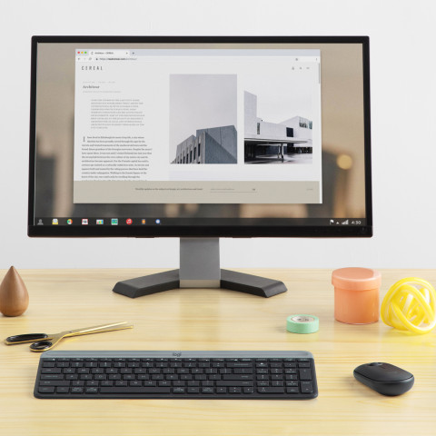 Wireless Keyboard and Mouse Combo MK470 GRAPHITE - Galeria zdjęcie 3