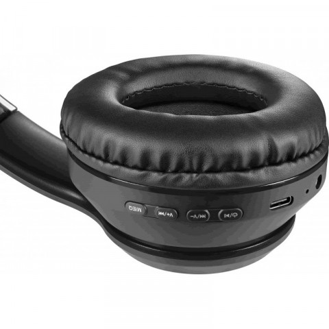 DEFENDER SŁUCHAWKI BLUETOOTH FREEMOTION B571 CZARNE LED - Galeria zdjęcie 7