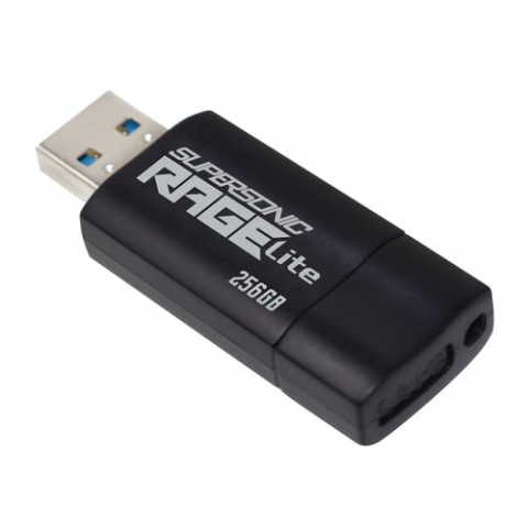 Patriot Rage Lite 512GB 120MB/s USB 3.2 chowany czarny - Galeria zdjęcie 3