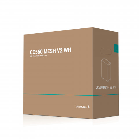 Obudowa DeepCool CC560 MESH WH V2 - Galeria zdjęcie 12