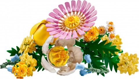 LEGO ICONS 10347 Botanicals - Mały bukiet żółtych kwiatów - Galeria zdjęcie 4