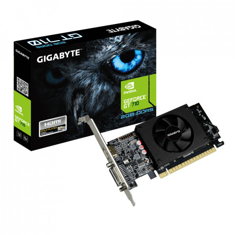 Karta graficzna Gigabyte GeForce GT 710 2GB GDDR5 (GV-N710D5-2GL) - Galeria zdjęcie 1