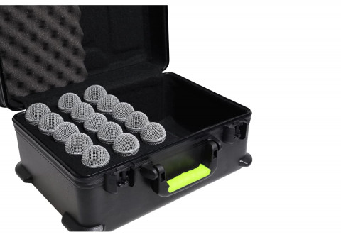 Shure SH-MICCASE15 - Plastikowa walizka z zatrzaskami na Mikrofony (15) - Galeria zdjęcie 8
