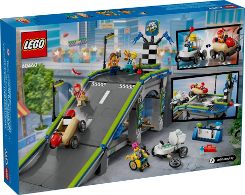 LEGO CITY 60460 Bez granic: tor z rampami dla wyścigówek - Galeria zdjęcie 2