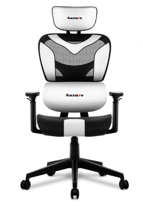 Fotel gamingowy Huzaro Combat 8.0 White - Galeria zdjęcie 2