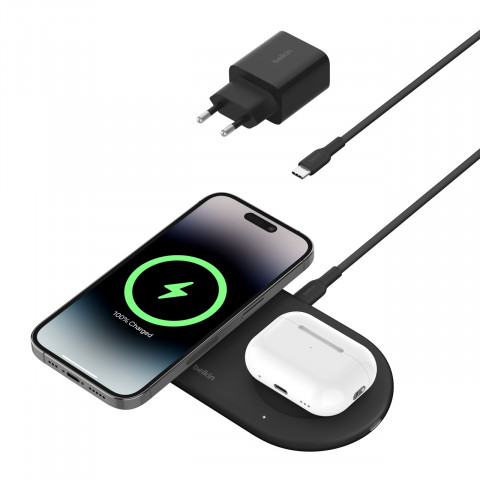 BELKIN BEZPRZEWODOWA ŁADOWARKA PODKŁADKA QI2 15W - Galeria zdjęcie 5