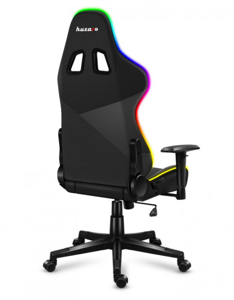 Fotel gamingowy Huzaro Force 6.2 Black RGB - Galeria zdjęcie 14