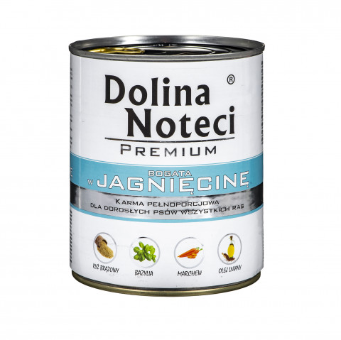 DOLINA NOTECI Premium bogata w jagnięcinę - mokra karma dla psa - 800 g - Galeria zdjęcie 1