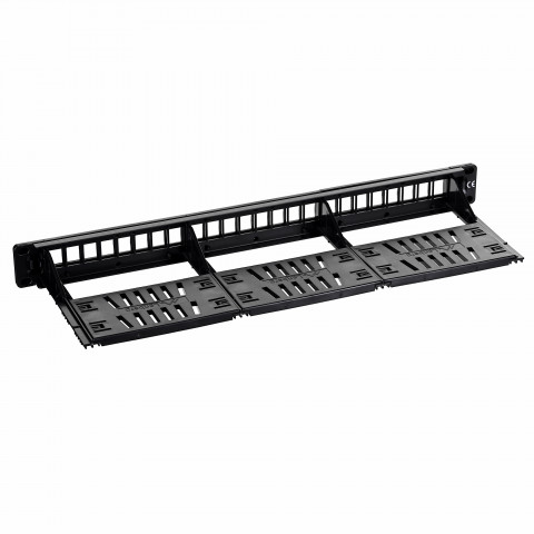 LANBERG PATCH PANEL PUSTY 19" 24PORT 1U Z ORG. - Galeria zdjęcie 6