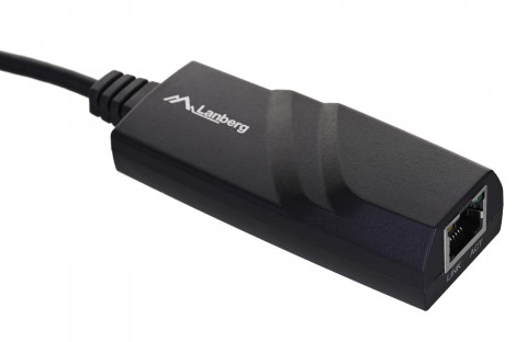 LANBERG KARTA SIECIOWA USB TYPE-C 3.1 1XRJ45 1GB - Galeria zdjęcie 3