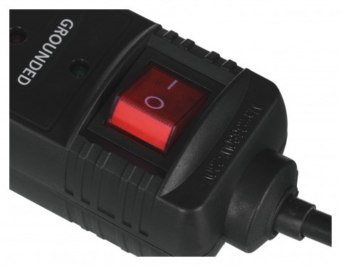 Energenie listwa zasilająca 5 gniazd pl, 1.5m czar spf5-c-5 - Galeria zdjęcie 5