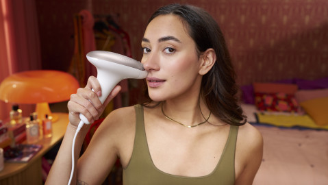 Depilator PHILIPS Lumea Advanced IPL BRI921/00 + Trymer Wbudowany filtr UV - Galeria zdjęcie 5