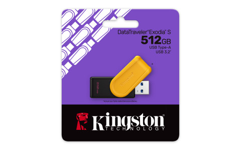 KINGSTON 512GB USB 3.2 Gen 1 DataTraveler Exodia S - Galeria zdjęcie 3