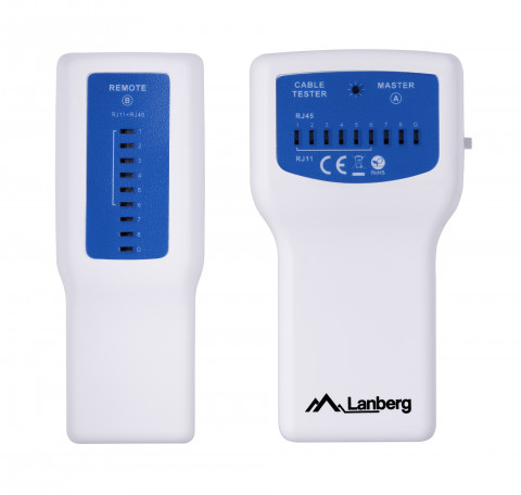 LANBERG TESTER KABLI RJ11, RJ45 - Galeria zdjęcie 1