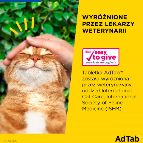 AdTab Tabletki dla kotów (0,5-2,0kg) 3x(1x12mg) - Galeria zdjęcie 11