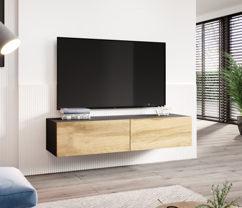 Zestaw meblowy VIGO 22 czarny/dąb wotan - Galeria zdjęcie 7