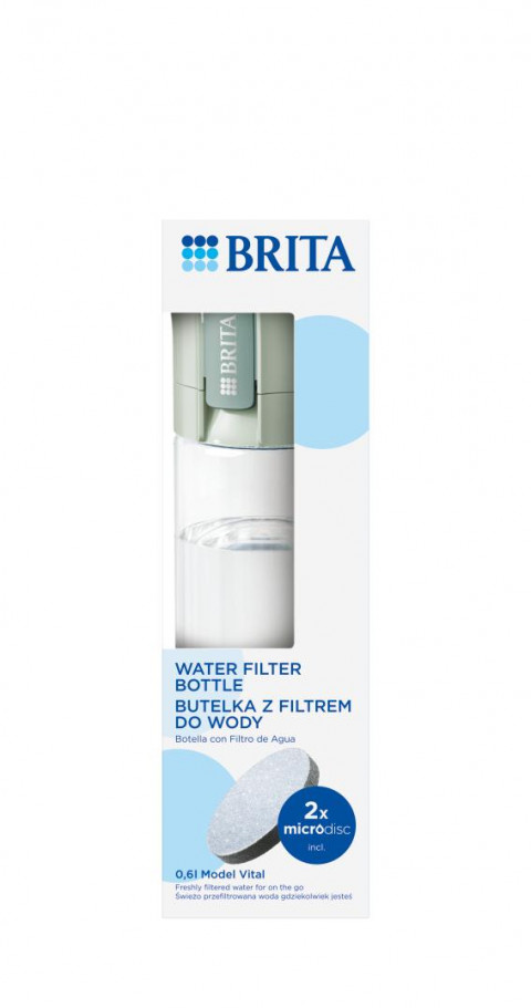 Butelka filtrująca Brita Vital zieleń 2 dyski - Galeria zdjęcie 6