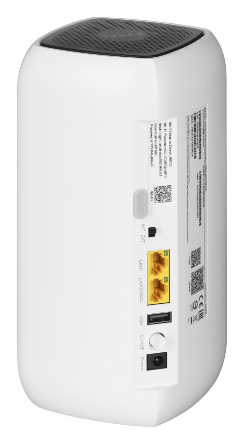 Zyxel 4G LTE-A Indoor Router FWA505, Standalone/Nebula with 1 year Nebula Pro License, 5G, AX1800 WiFi, 1 x GB LAN - Galeria zdjęcie 4