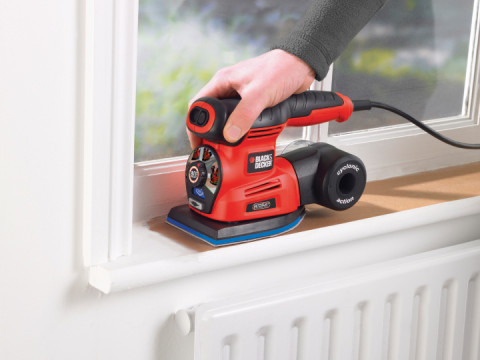 Szlifierka wielofunkcyjna 220W walizka BLACK+DECKER - Galeria zdjęcie 3
