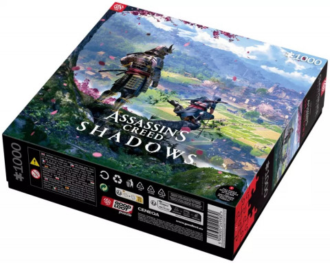 Puzzle Good Loot Gaming Puzzle: Assassin's Creed Shadows Vista of Japan 1000 elementów - Galeria zdjęcie 5