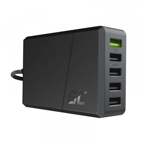 GREEN CELL ŁADOWARKA SIECIOWA 5XUSB 52W QC 3.0 - Galeria zdjęcie 1