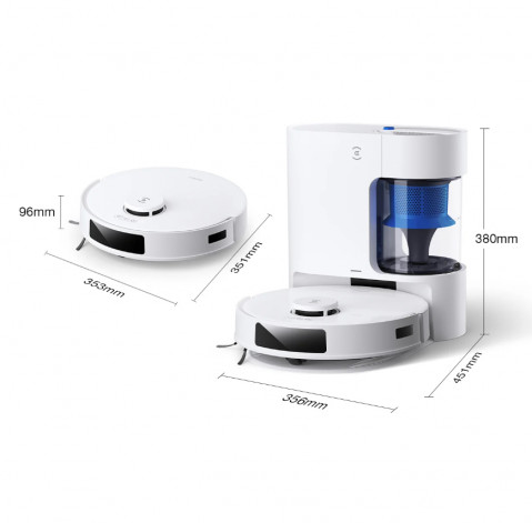 Robot sprzątający Ecovacs Deebot N20 Plus (biały) - Galeria zdjęcie 3