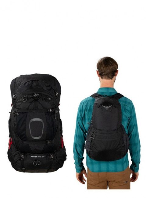 Plecak trekkingowy OSPREY Aether Plus 100 czarny L/XL - Galeria zdjęcie 4