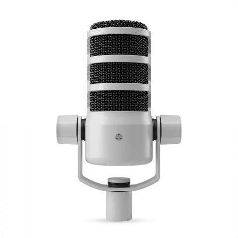RODE PodMic USB White - Mikrofon Dynamiczny Podcast - Galeria zdjęcie 4