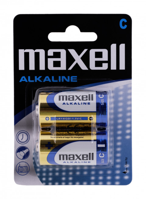 MAXELL Bateria alkaliczna LR14, 2 szt. - Galeria zdjęcie 2