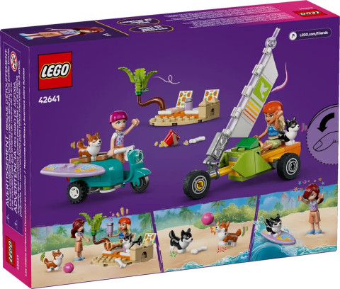 LEGO FRIENDS 42641 Przygoda z surfującymi psami i skuterem - Galeria zdjęcie 2