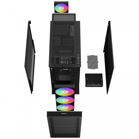 Obudowa DeepCool CH560 ARGB BK (R-CH560-BKAPE4-G-1) - Galeria zdjęcie 14