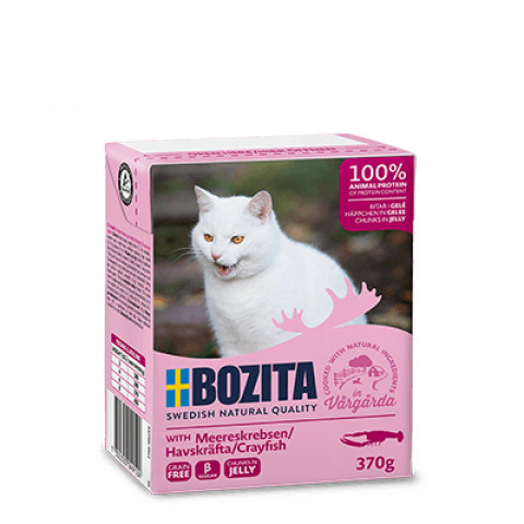 BOZITA Rak w galaretce - mokra karma dla kota - 2x370g + GRATIS - Galeria zdjęcie 2