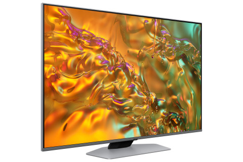 Telewizor Samsung QE55Q80DATXXH QLED 55'' 4K Ultra HD 120Hz Tizen Dolby Atmos Srebrny - Galeria zdjęcie 3