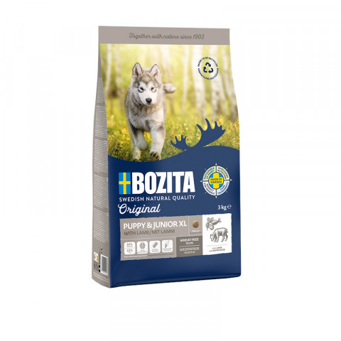 BOZITA Original Puppy & Junior XL Jagnięcina - sucha karma dla psa - 3kg - Galeria zdjęcie 1