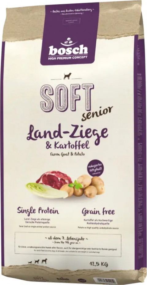 BOSCH Soft Senior Kozina&Ziemniak - sucha karma dla psa - 12,5kg - Galeria zdjęcie 1