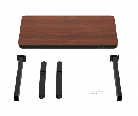 Zestaw Biurko TUCKANO czarny/orzech + Fotel ergonomiczny GEMBIRD czarny - Galeria zdjęcie 38