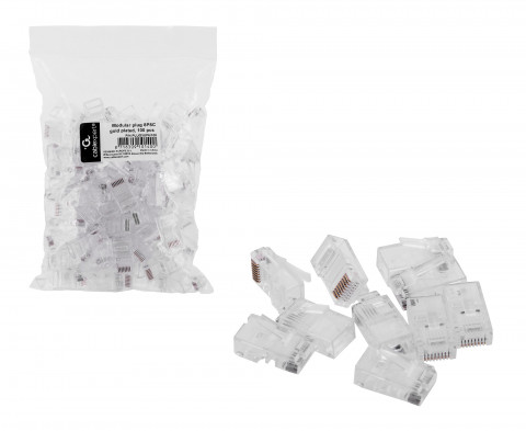GEMBIRD WTYK RJ45 (100 SZTUK) KAT.5E, UTP, 8P8C - Galeria zdjęcie 1