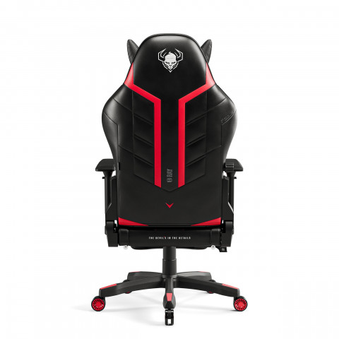 Fotel gamingowy DIABLO X-RAY normal fotel czarno-czerwony - Galeria zdjęcie 5