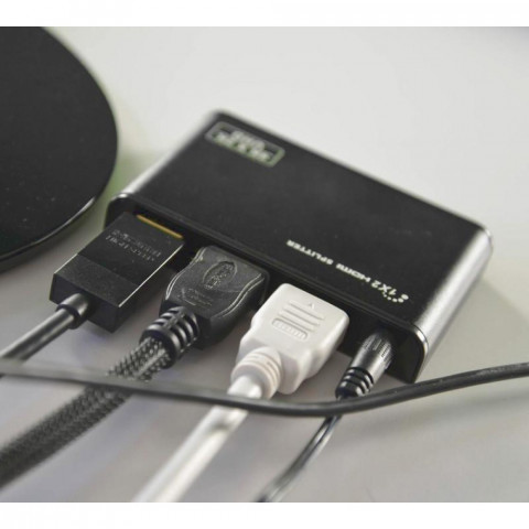 TECHLY SPLITTER AV HDMI 2.0 1/2 ULTRA HD 4KX2K 3D - Galeria zdjęcie 8
