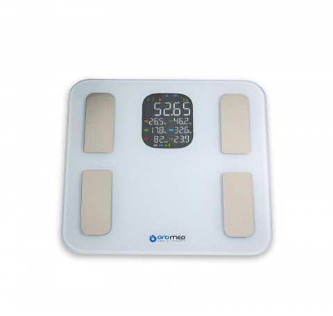 Waga łazienkowa ORO BLUETOOTH SMART WHITE OROMED - Galeria zdjęcie 3