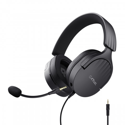Słuchawki TRUST GXT489 FAYZO HEADSET BLK (24898) - Galeria zdjęcie 1