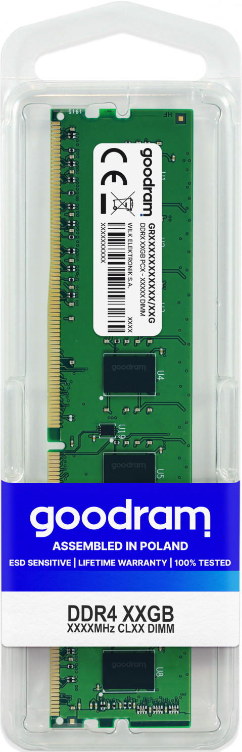GOODRAM DDR4 16GB PC4-25600 (3200MHz) CL22 2048x8 - Galeria zdjęcie 1