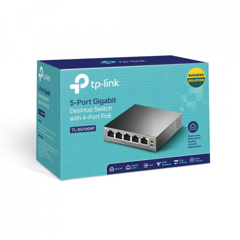 Switch TP-Link TL-SG1005P - Galeria zdjęcie 5