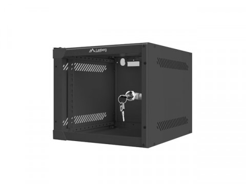 LANBERG SZAFA WISZĄCA 10" 4U (280X310, CZARNA) - Galeria zdjęcie 2