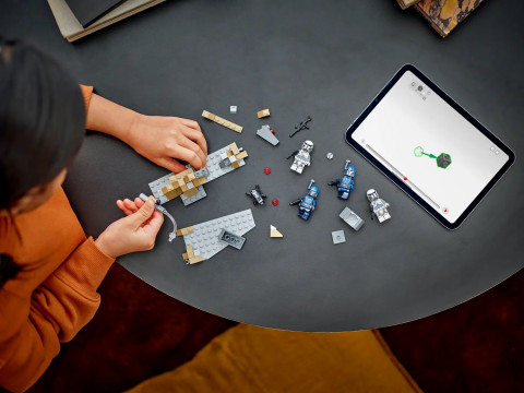 LEGO Star Wars 75373 Zasadzka na Mandalorze — zestaw bitewny - Galeria zdjęcie 7